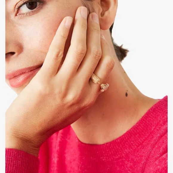 Kate Spade Hot Dog Pavé Ring - Picture 2 of 5